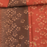 Frühlings-Set Nr. 2 Taiyou to no Wakare - Detailansicht Kimono