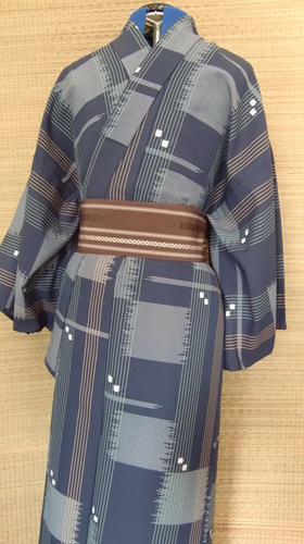 Herren Yukata Set 1 - Gesamtansicht